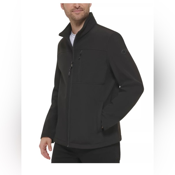 CALVIN KLEIN Men's Infinite Stretch Soft Shell Jacket - Picture 3 of 13